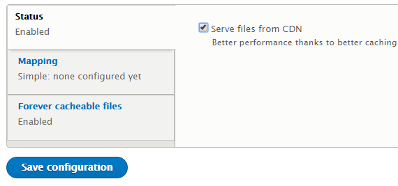 Serve files from CDN